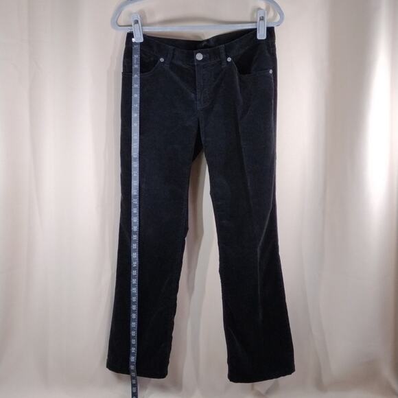 Express Cotton Spandex Formal Business Casual Regular Black Corduroy Pants - Picture 3 of 8